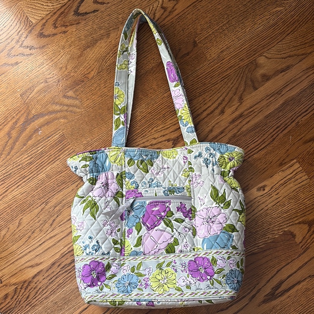 Vera Bradley Floral Quilted Tote Bag